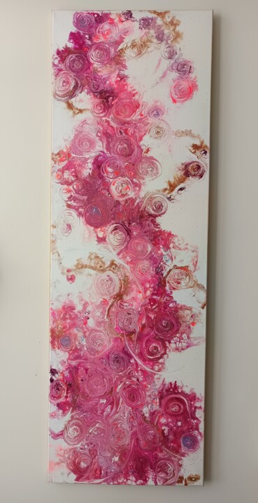 Rosier Romantique 绘画, 47.2x15.8 in