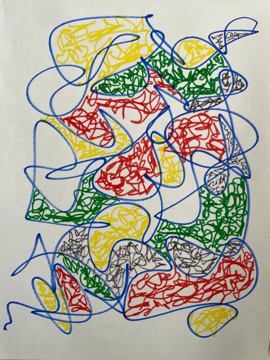 corail Schilderij, 8,3x11,7 in