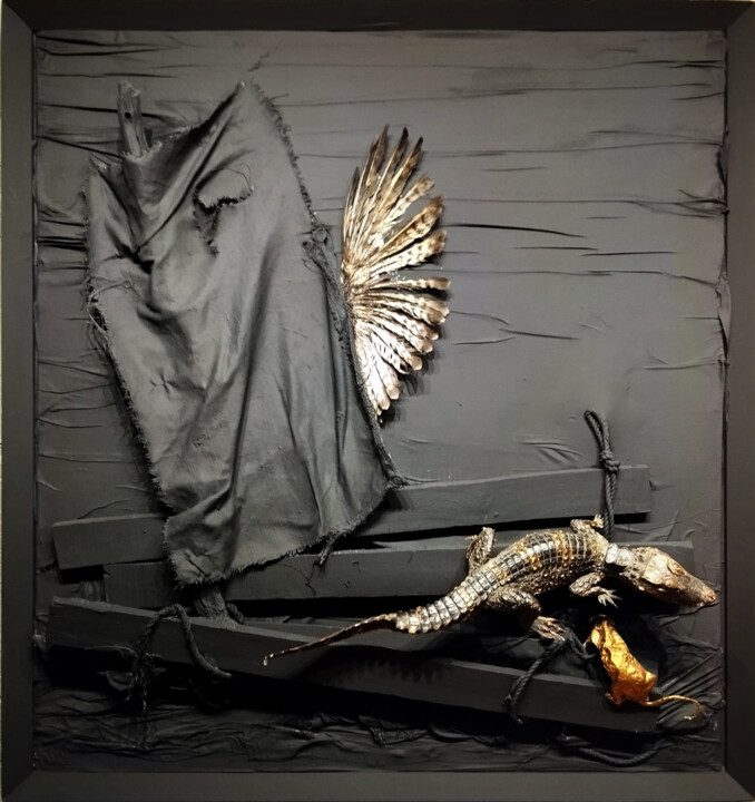 De l'Arche de Noé au Radeau de la Méduse 雕塑, 63.8x59.8 in