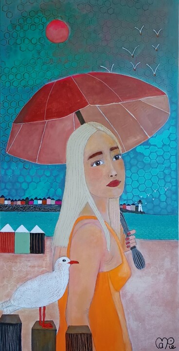 Viens, je t'emmène 绘画, 39.4x19.7 in