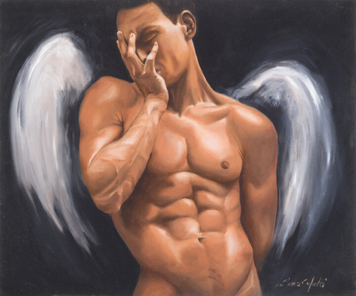 Il Rimpianto 绘画, 19.7x23.6 in