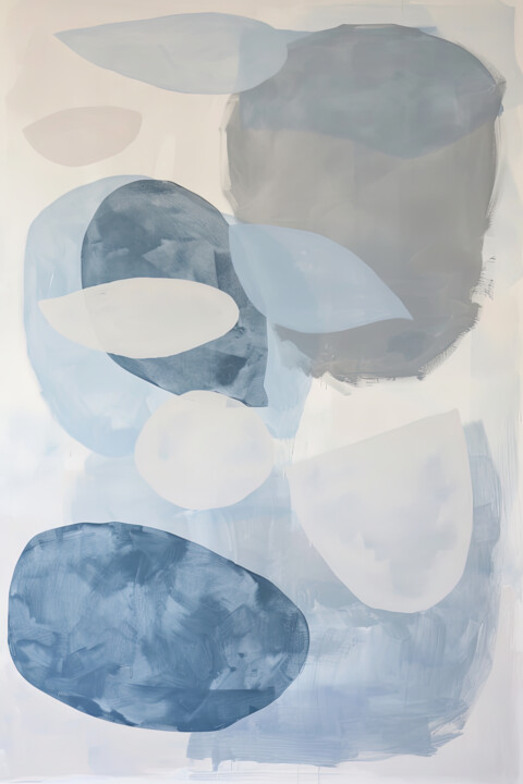 Digital Arts titled "ABSTRACT PAINTING,…" by Alena Shnaider, Original Artwork, Digital Painting