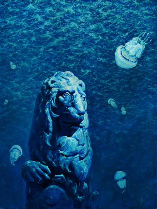 绘画,  43.3x35.4 in 