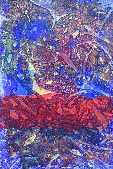 Protoform Continuum Painting, 9.5x6.7 in