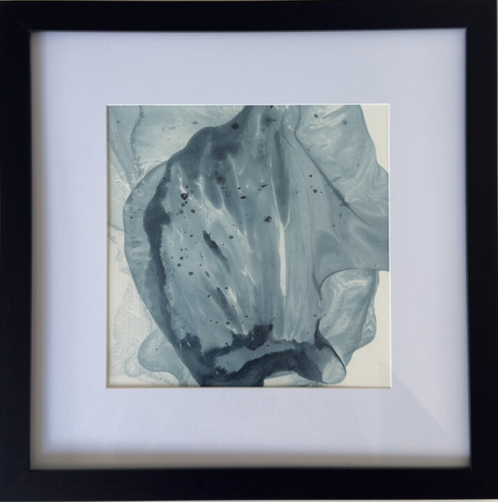Lunar Petal Pittura, 8,7x8,7 in