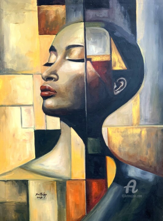 Painting titled "Times are Changing" by Olaoluwa Smith, Original Artwork, Acrylic