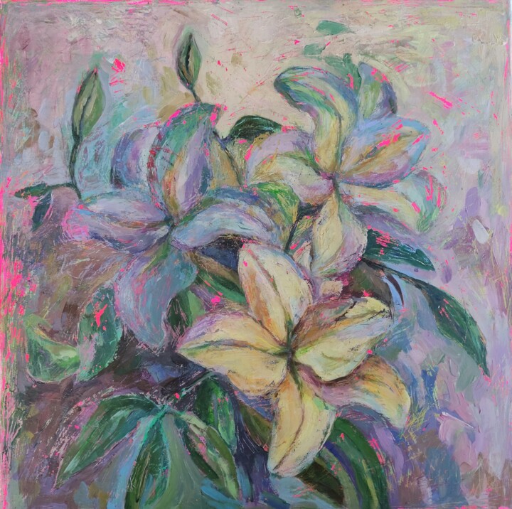 Painting titled ""In the Sunlight"" by Natalia Röckle, Original Artwork, Acrylic