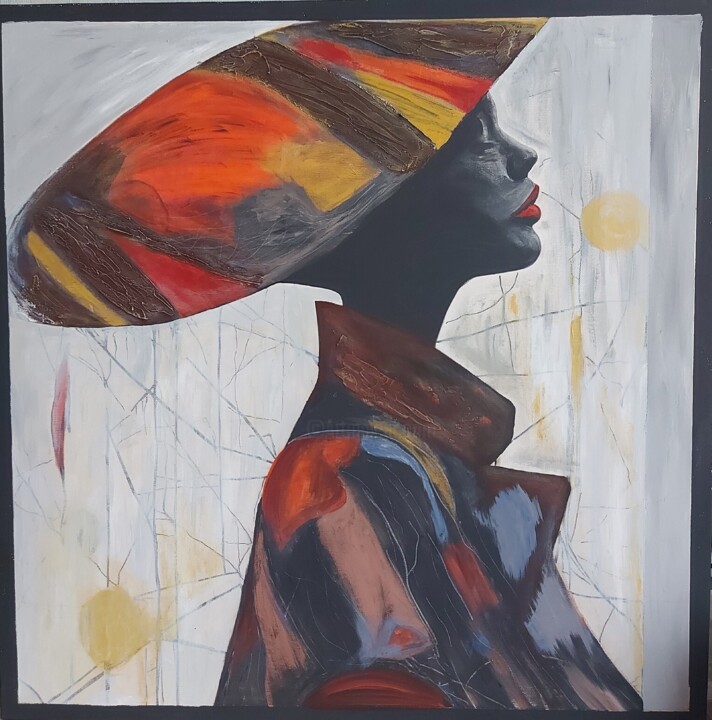 绘画,  27.6x27.6 in 