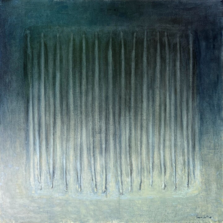 Schilderij getiteld "Waiting Day" door Alexander Levich, Origineel Kunstwerk, Olie