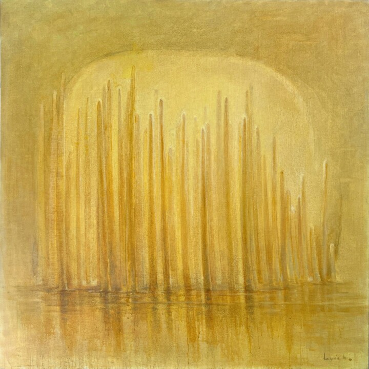 Schilderij getiteld "Day of Mercy" door Alexander Levich, Origineel Kunstwerk, Olie