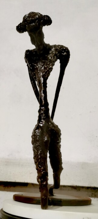 Sculptuur getiteld "" GIACOM'OUTILS" TO…" door Le Petit Juan, Origineel Kunstwerk, Metalen