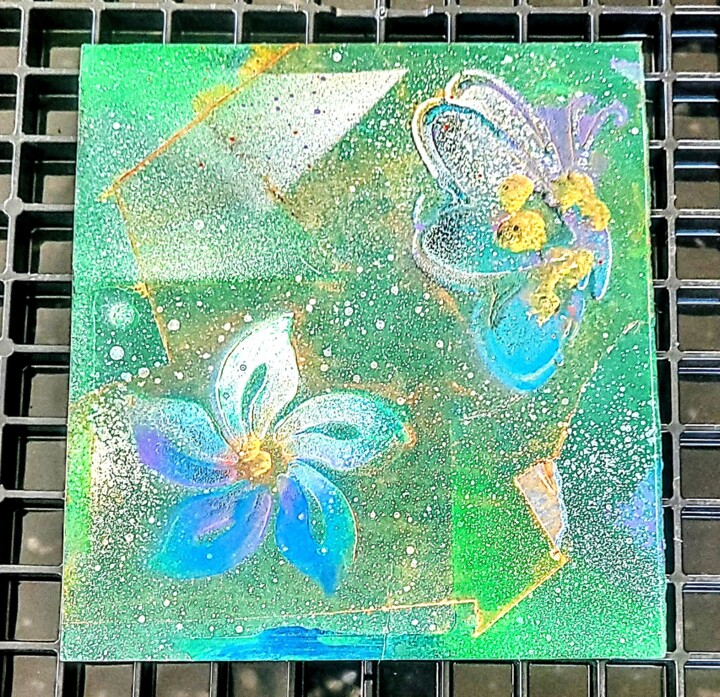Chromatic Flight Pittura, 5,5x5 in