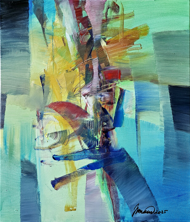 绘画 标题为“SPRING FESTIVAL” 由Nikolai Taidakov, 原创艺术品, 油