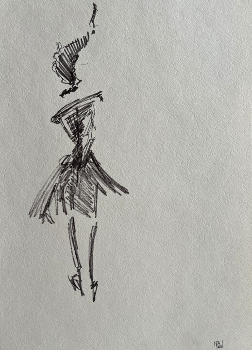 Tekening getiteld "1ih4 / The Forgotte…" door Leni Smoragdova, Origineel Kunstwerk, Marker