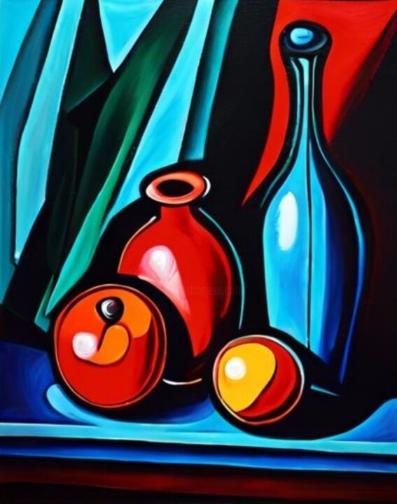 Picasso path still life 5 Картина, 57,1x36,6 in