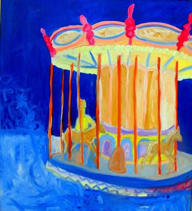Painting titled "Untitled" by Shmuel Slama, Original Artwork, Oil