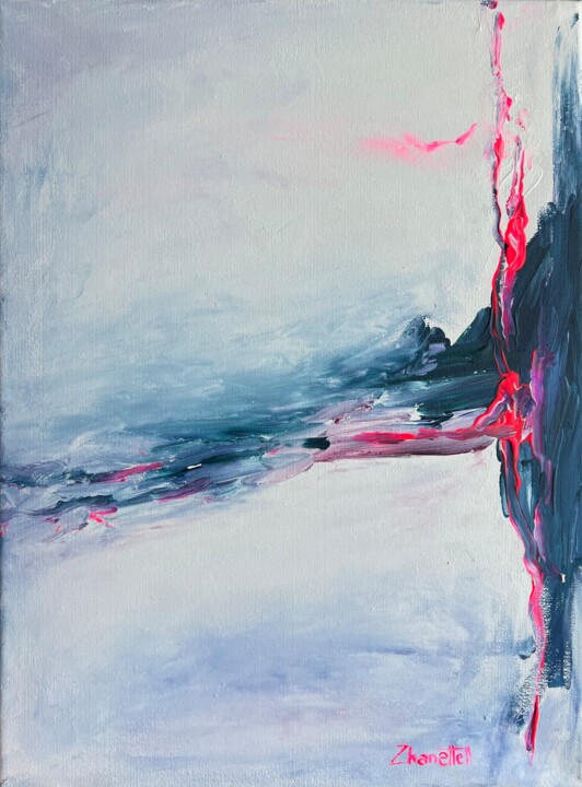 Painting titled "Transformation" by Žanete Smodiča, Original Artwork, Acrylic