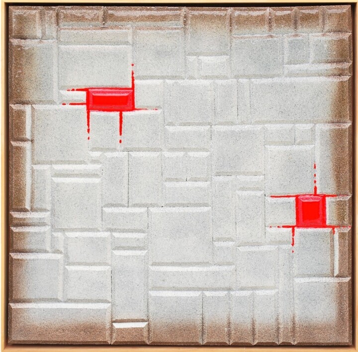 Ruido Estrutural Escultura, 39,4x39,4 in