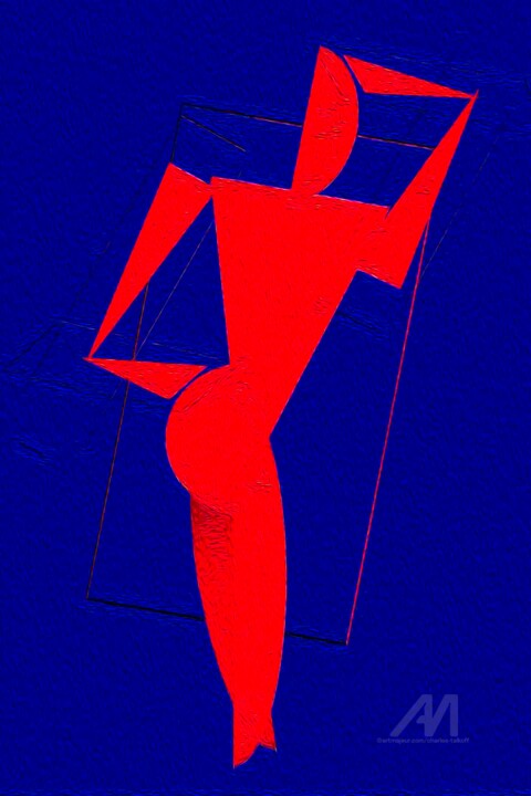 The Dancer 2 数字艺术, 12x8 in