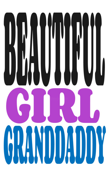 DAJA BLAQQ: CALLIGRAPHY SERIES COLLECTION (GRANDDADDY) Dijital Sanat, 1.726x1.080 in