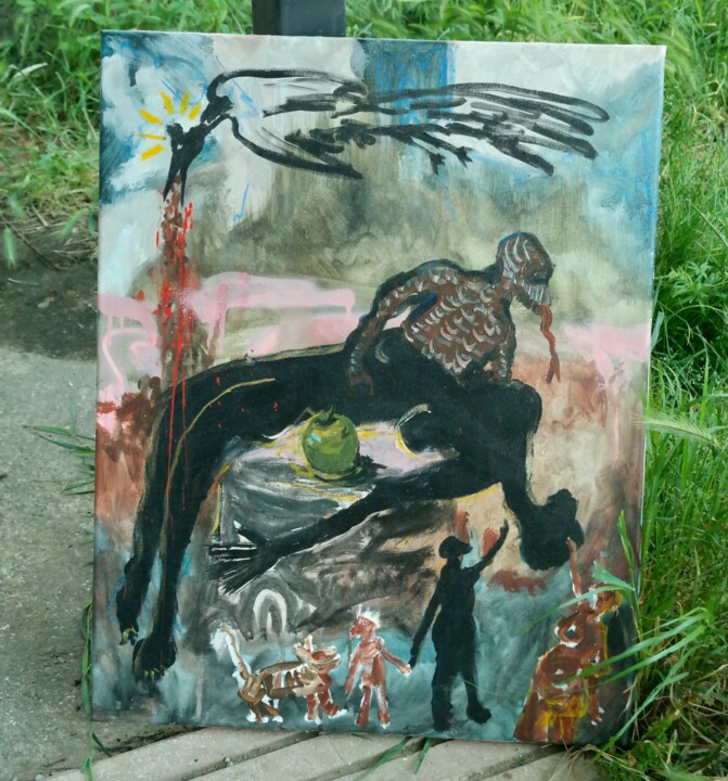 绘画,  29.1x22.8 in 