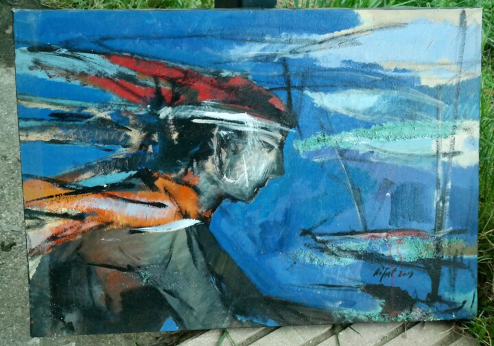 绘画,  21.3x29.9 in 