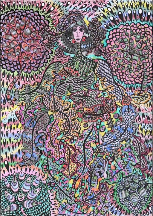 Autumn 2001 Рисунок, 11,8x7,9 in