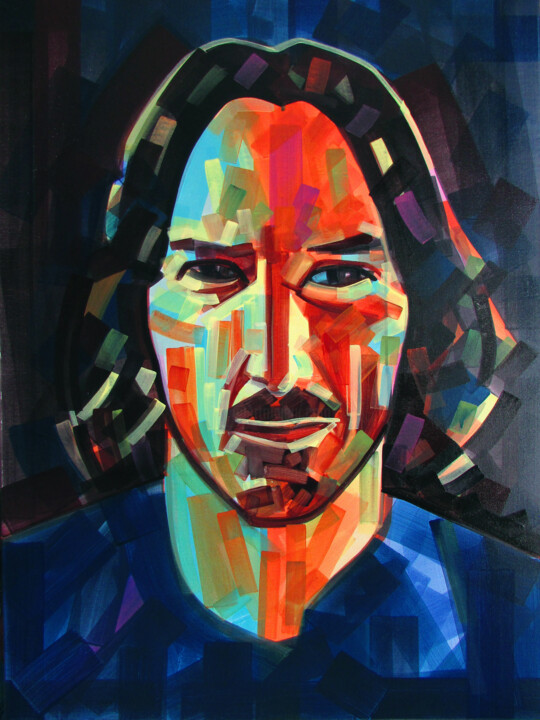 The Grateful One Painting, 31.5x23.6 in