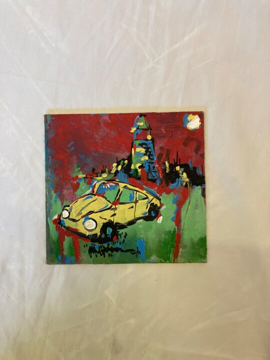 Gece Bekçisi 绘画, 6.3x6.7 in
