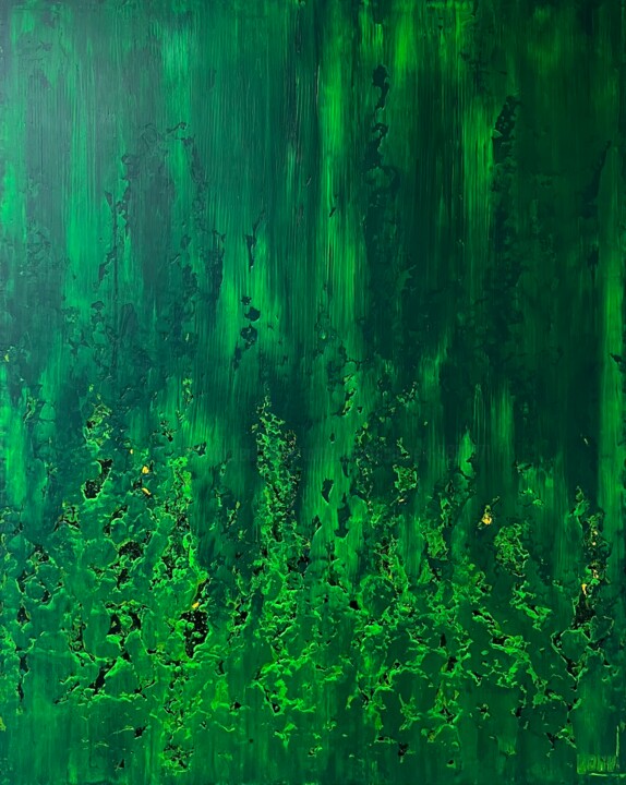 绘画 标题为“Field of Noise /Ful…” 由Uday Mastenbroek, 原创艺术品, 丙烯
