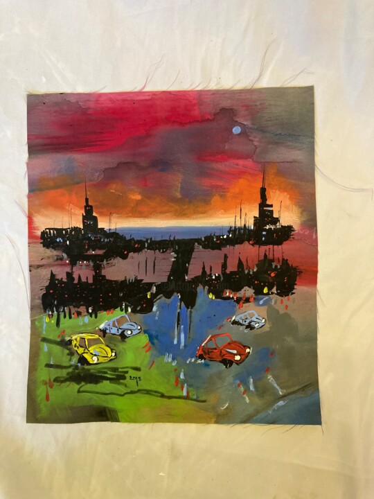 Alacakaranlık Painting, 11.4x10.6 in