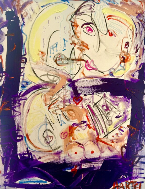 绘画,  38x26 in 
