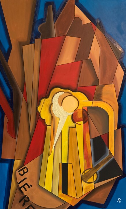 LE BIERE 绘画, 31.5x19.7 in
