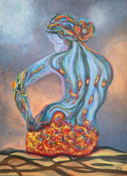Source of life 绘画, 35.4x25.6 in