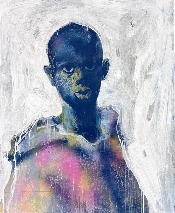 Emotional Echo 绘画, 34.3x28 in