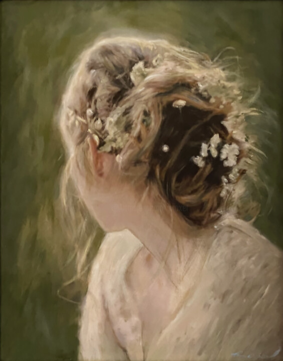 Schilderij getiteld "'Wistful Thinking..…" door William Oxer, Origineel Kunstwerk, Olie