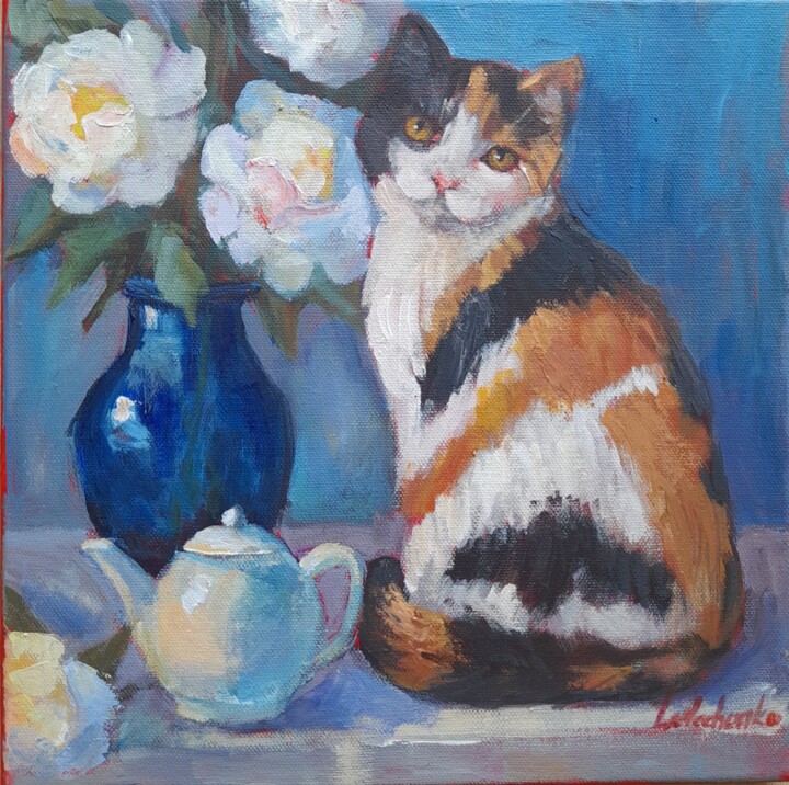 Tea with Me Tablo, 11,8x11,8 in