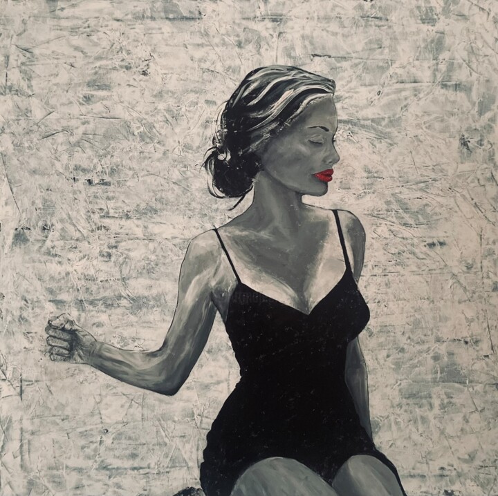 绘画,  35.4x35.4 in 