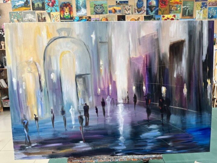 City of angels Pittura, 47,2x31,5 in