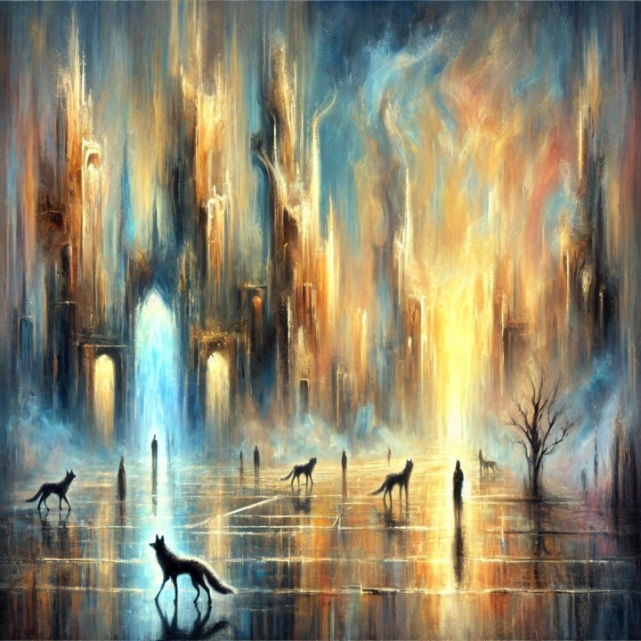 绘画,  39.4x39.4 in 
