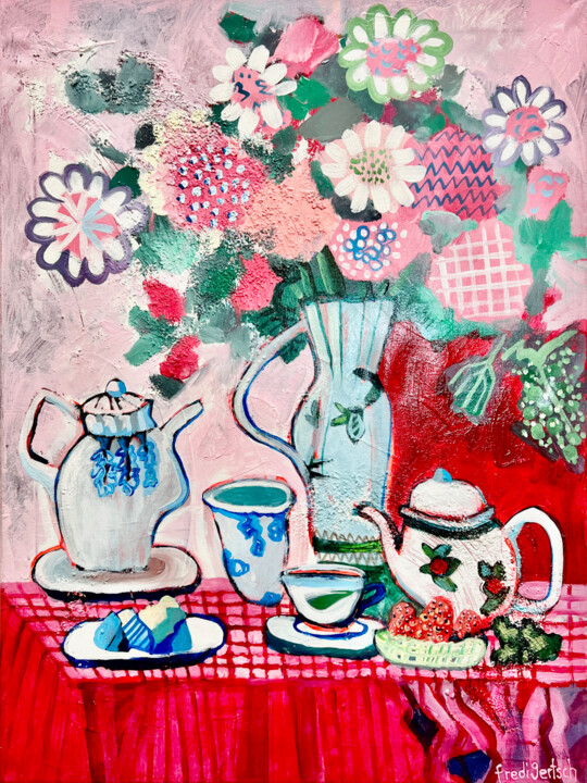 Ich habe dich in Farben geträumt Schilderij, 31,5x23,6 in