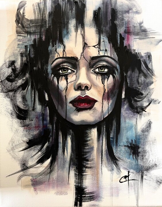 La Môme 绘画, 16.1x13 in