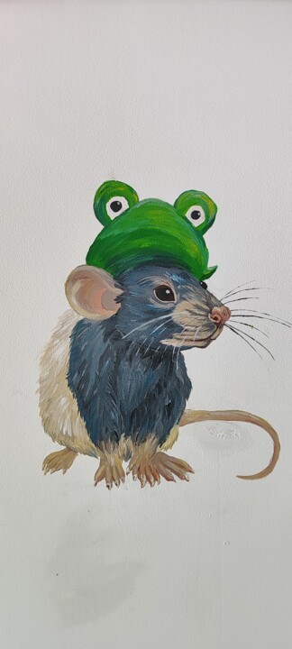 Journey of a Little Rat 图画, 31.5x23.6 in
