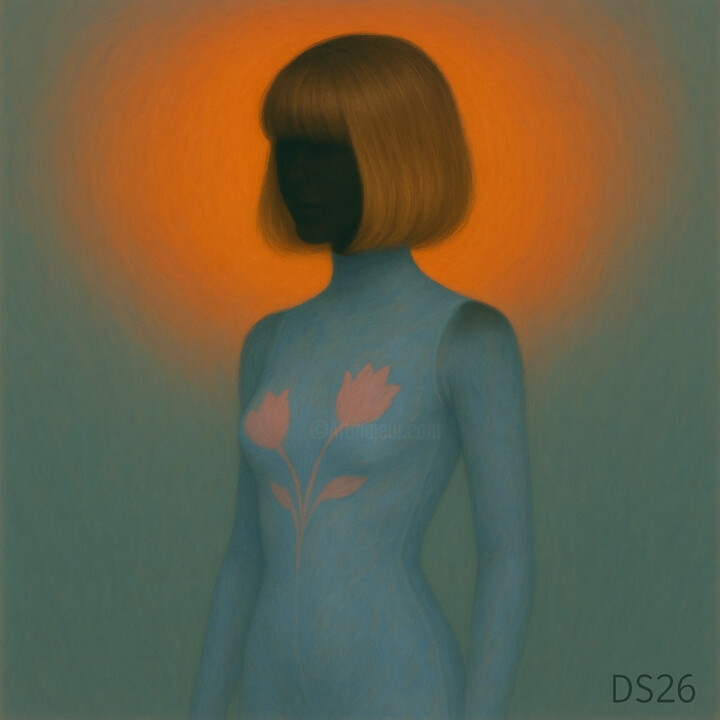 Aurora Vessel 绘画, 47.2x47.2 in