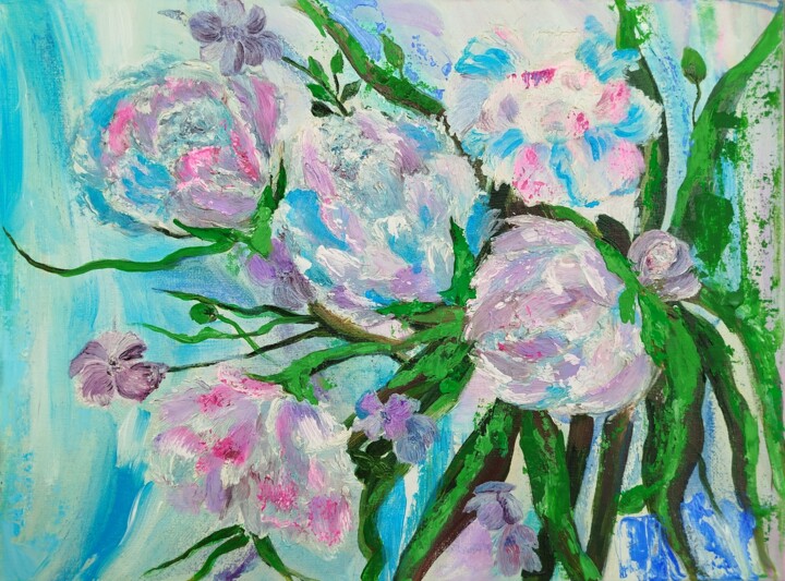 Tenderness off spring 绘画, 11.8x15.8 in