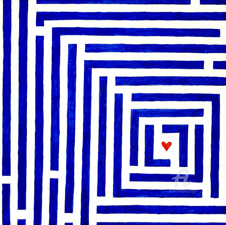 The Longest Journey 3 Schilderij, 11,8x11,8 in