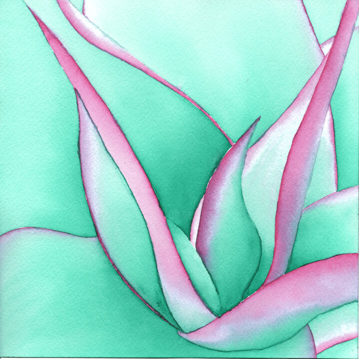 Agave Tablo, 7,9x7,9 in
