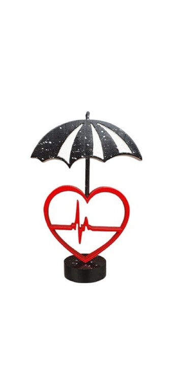 Battement de coeur 雕塑, 7.9x3.9 in