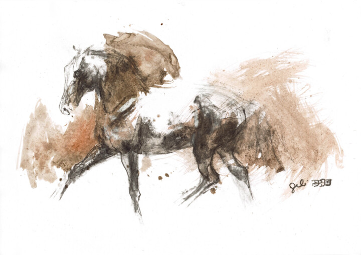 Nu Equin 288 Картина, 8,3x11,6 in