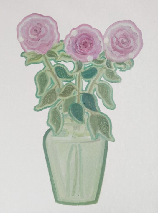 rose02 绘画, 19.7x15.8 in